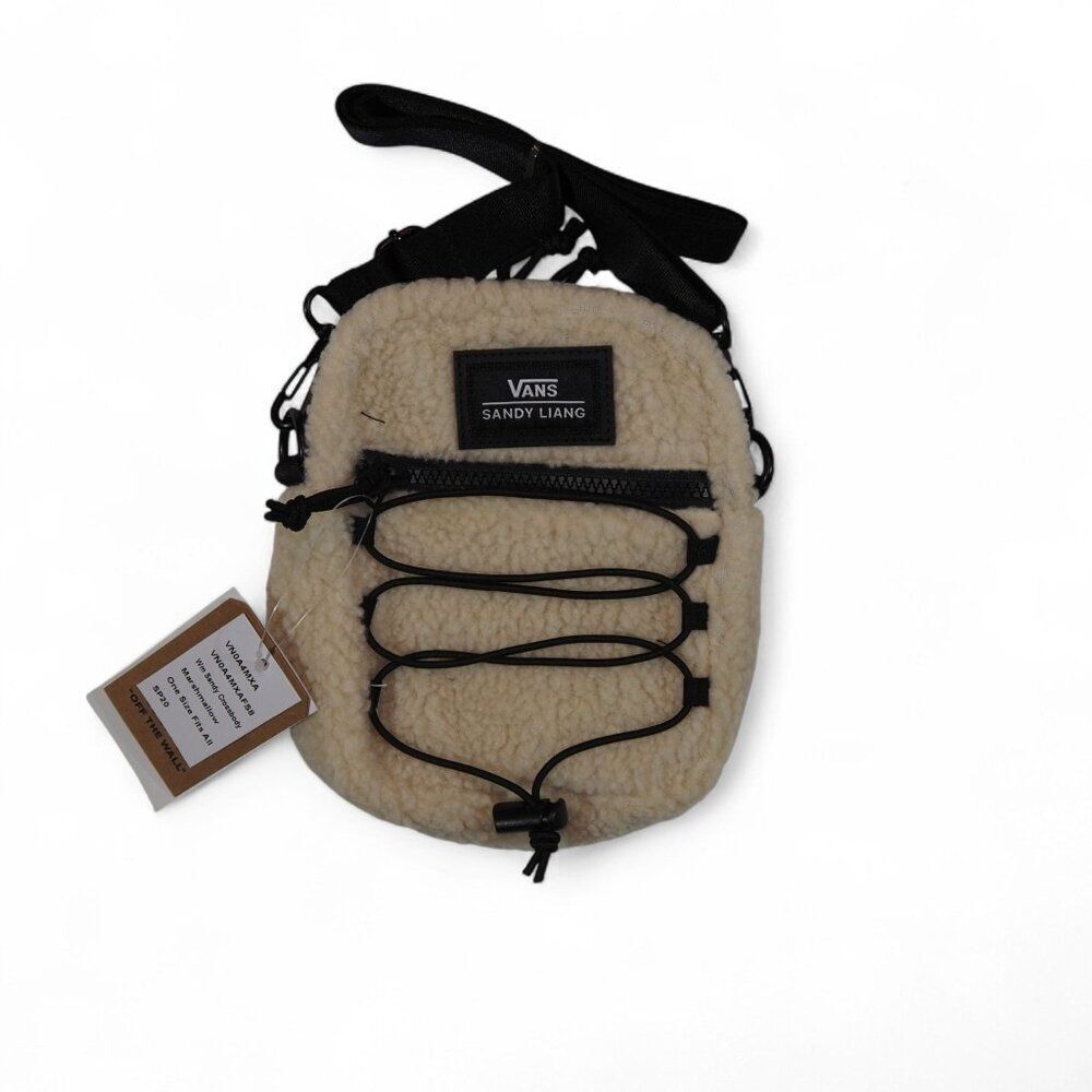 Vans x Sandy Liang Cloud Sherpa Crossbody Bag "Marshmallow" VN0A4MXAFS8